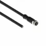 ACT Industrial 3,00 meter sensorkabel M8A 3-polig bus naar open uiteinde, Ultraflex Xtreme TPE-kabel, afgeschermd