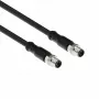 ACT Industrial 1,50 meter sensorkabel M8A 4-polig stekker naar M8A 4-polig stekker, Ultraflex Xtreme TPE-kabel, afgeschermd