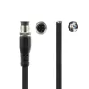 ACT Industrial 1,50 meter sensorkabel M12A 4-polig stekker naar open uiteinde, Superflex Xtreme TPE-kabel, afgeschermd