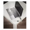 Hama USB-kabelslot zilver, transparant 1,8 m