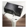 Hama USB-kabelslot zilver, transparant 1,8 m