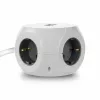 ACT AC2420 stroomverlenging 1,5 m 3 AC-stopcontacten binnen wit