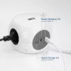 ACT AC2425 stroomverlenging 1,5 m 3 AC-stopcontacten binnen wit