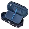 Herlitz Space Skater zachte etui polyesterm donkerblauw wit