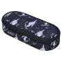 Herlitz Space Skater zachte etui polyesterm donkerblauw wit