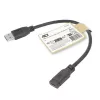 USB-adapter ACT AC7460 USB-A-stekker naar 24-polige USB-C-bus, 20 cm, 5 Gbit/s