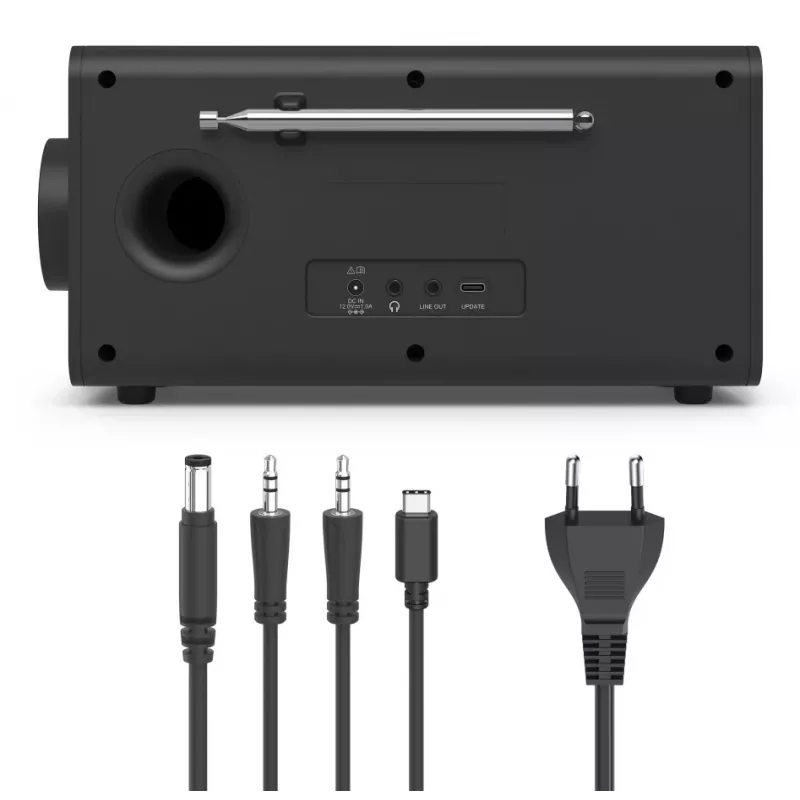 Persoonlijke radio Hama DR1001 Digitaal DAB DAB+ FM 5W TFT-display