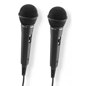Hama Karaoke Zwart Karaoke-microfoon