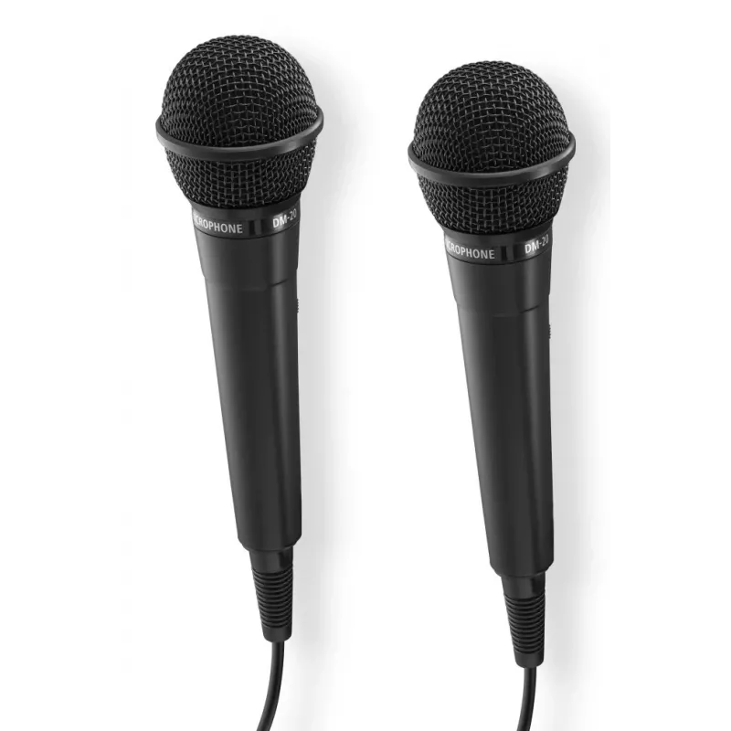 Hama Karaoke Zwart Karaoke-microfoon