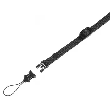 Draagriem Hama 00027219 Zwart Nylon 10 mm breedte 1300 mm lengte