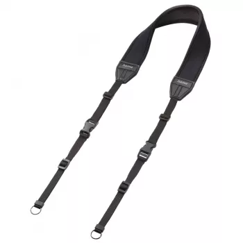 Draagriem Hama 00027218 Zwart Nylon 45 mm breedte 1300 mm lengte