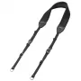 Draagriem Hama 00027218 Zwart Nylon 45 mm breedte 1300 mm lengte