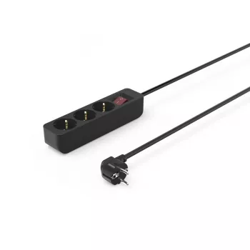 Hama 00223013 verlengsnoer 1,4 m 3 AC-uitgangen binnen zwart