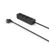Hama 00223013 verlengsnoer 1,4 m 3 AC-uitgangen binnen zwart