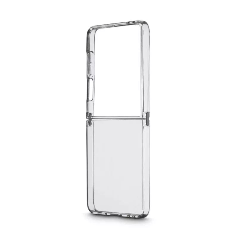 Hama Always Clear 00039121 telefoonhoesje voor Samsung Galaxy Z Flip7, transparant