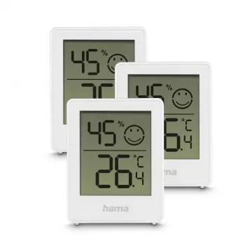 Hama Cres elektronische omgevingsthermometer binnen wit