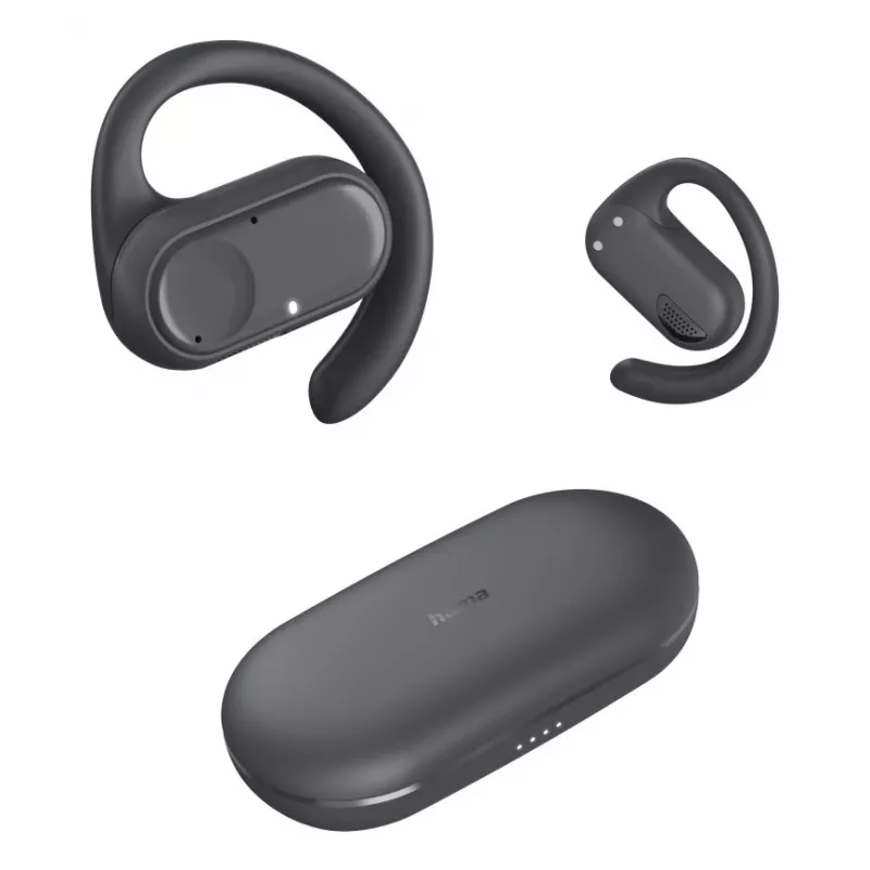 Hama Spirit Open headset True Wireless Stereo (TWS) in-ear gesprekken/muziek Bluetooth zwart