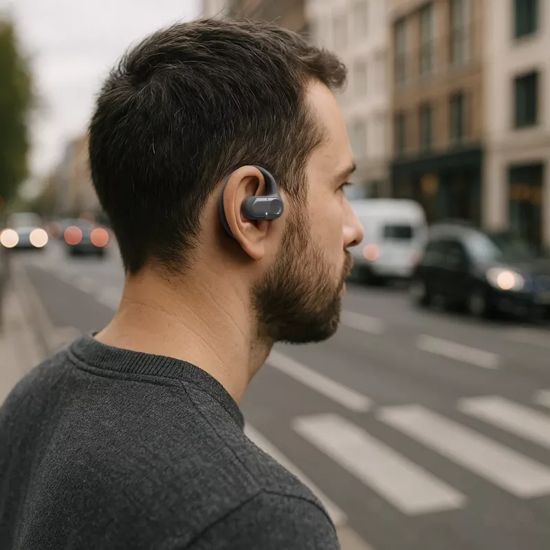 Hama Spirit Open headset True Wireless Stereo (TWS) in-ear gesprekken/muziek Bluetooth zwart