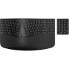 HP 960 Ergonomic Wireless toetsenbord full-size 100% RF draadloos + Bluetooth membraan zwart voor thuis