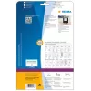 Etiketten HERMA ZIP diskettes A4 59x50 mm wit papier mat 375 stuks