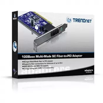 Fiber-PCI-kaart Trendnet TE100-PCIFC 100Base multi-mode SC