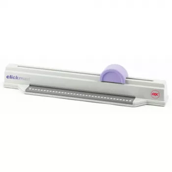 GBC bindapparaat ClickBind ClickMan handmatig bindapparaat, handmatig, 145 bladen, grijs, wit