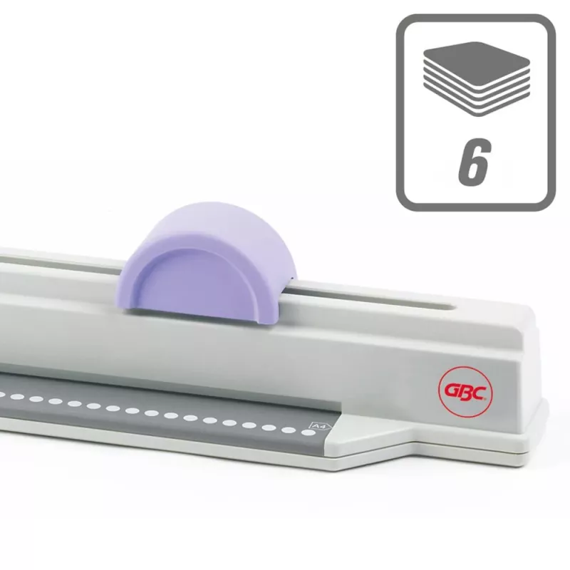 GBC bindapparaat ClickBind ClickMan handmatig bindapparaat, handmatig, 145 bladen, grijs, wit