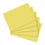 Kaartkaart Herlitz 10837136 geel A5 100 stuks