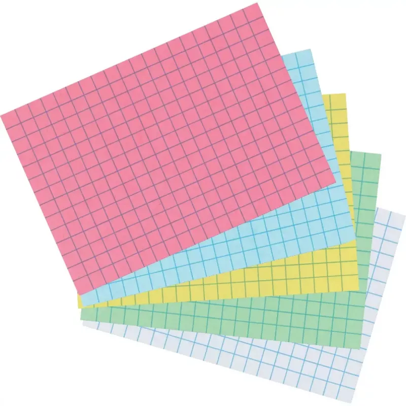 Kaartkaarten Herlitz 10901452 groen 100 stuks gelinieerd papier 170 g/m²