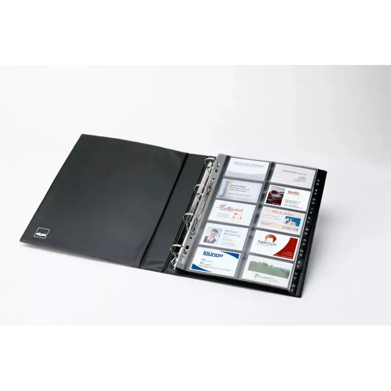 Visitekaartjeshouder Sigel VZ301 kunststof zwart