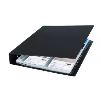 Visitekaartjeshouder Sigel VZ301 kunststof zwart