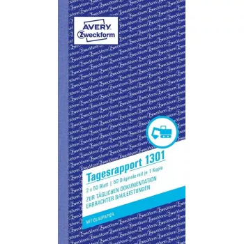 Boekhoudformulier/boek AVERY 1301 50 pagina's