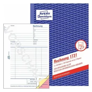 Bedrijfsformulier Avery 1731