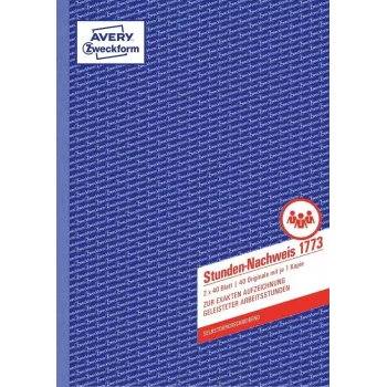 Factuurformulier/-boek AVERY 1773