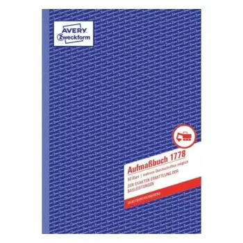 Boekhoudformulier/-boek AVERY 1778