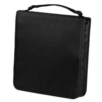 Hama CD-wallet nylon 160, zwart 160 discs