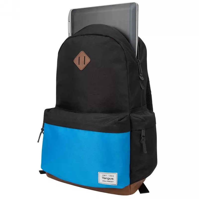 Targus Strata rugzak zwart, blauw