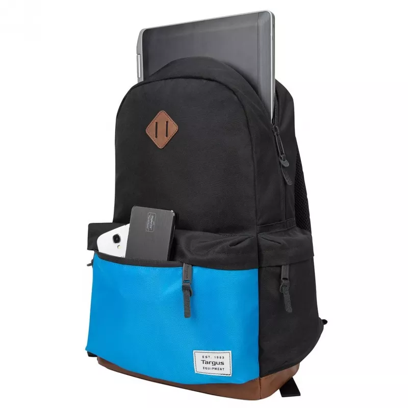 Targus Strata rugzak zwart, blauw