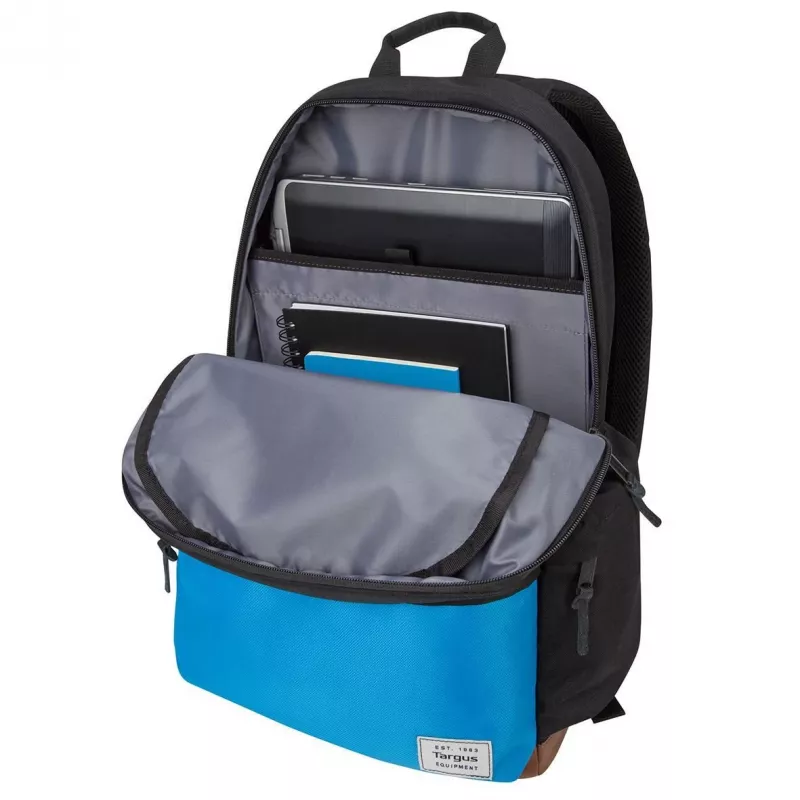 Targus Strata rugzak zwart, blauw