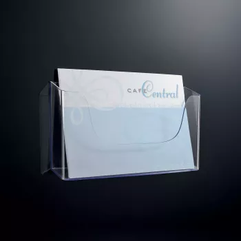 Tijdschriftenhouder Sigel LH118 kunststof transparant