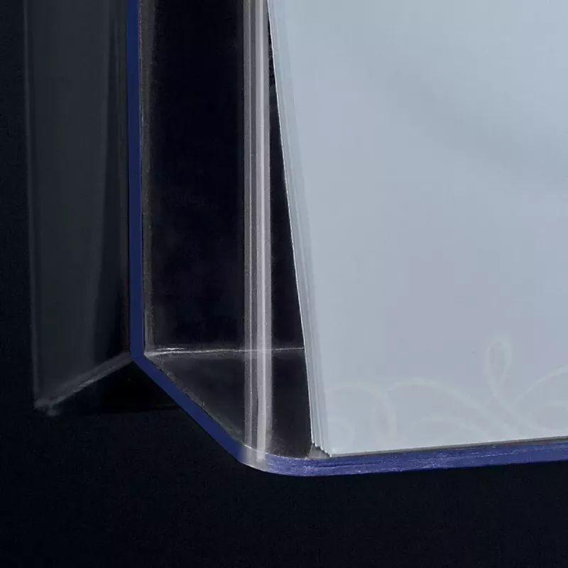 Tijdschriftenhouder Sigel LH118 kunststof transparant