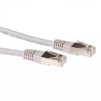 ACT grijs 1,5 meter LSZH SFTP CAT6A patchkabel met RJ45-stekkers
