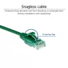 ACT groen 5 meter LSZH U/UTP CAT6 datacenter slimline patchkabel met RJ45-stekkers