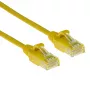 ACT Geel 3 meter LSZH U/UTP CAT6 datacenter slimline-patchkabel rastnasenfrei met RJ45-stekkers