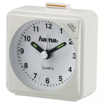 Hama A50 Quartz-wekker Wit