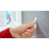 Handdoekhaak TESA 59781-00000 binnen wit 2 stuks