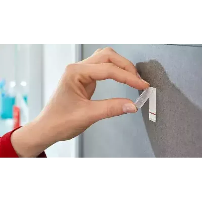Handdoekhaak TESA 59783-00000 indoor wit 2 stuks