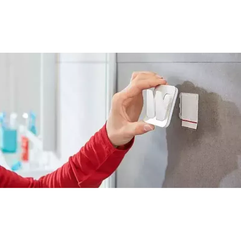 Handdoekhaak TESA 59785-00000 indoor RVS wit