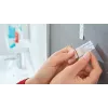 Handdoekhaak TESA 59785-00000 indoor RVS wit