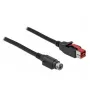 PoweredUSB-kabel DELOCK 85946 2 m Mini-DIN 3-polige stekker